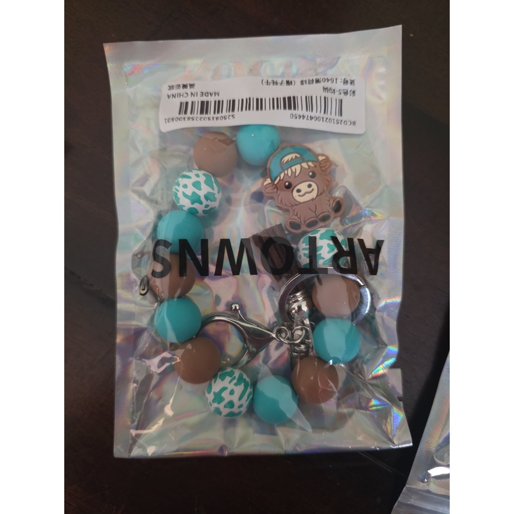 Highland Cow Keyring Different Designs, Choose Any Design - Picture 3 of 8